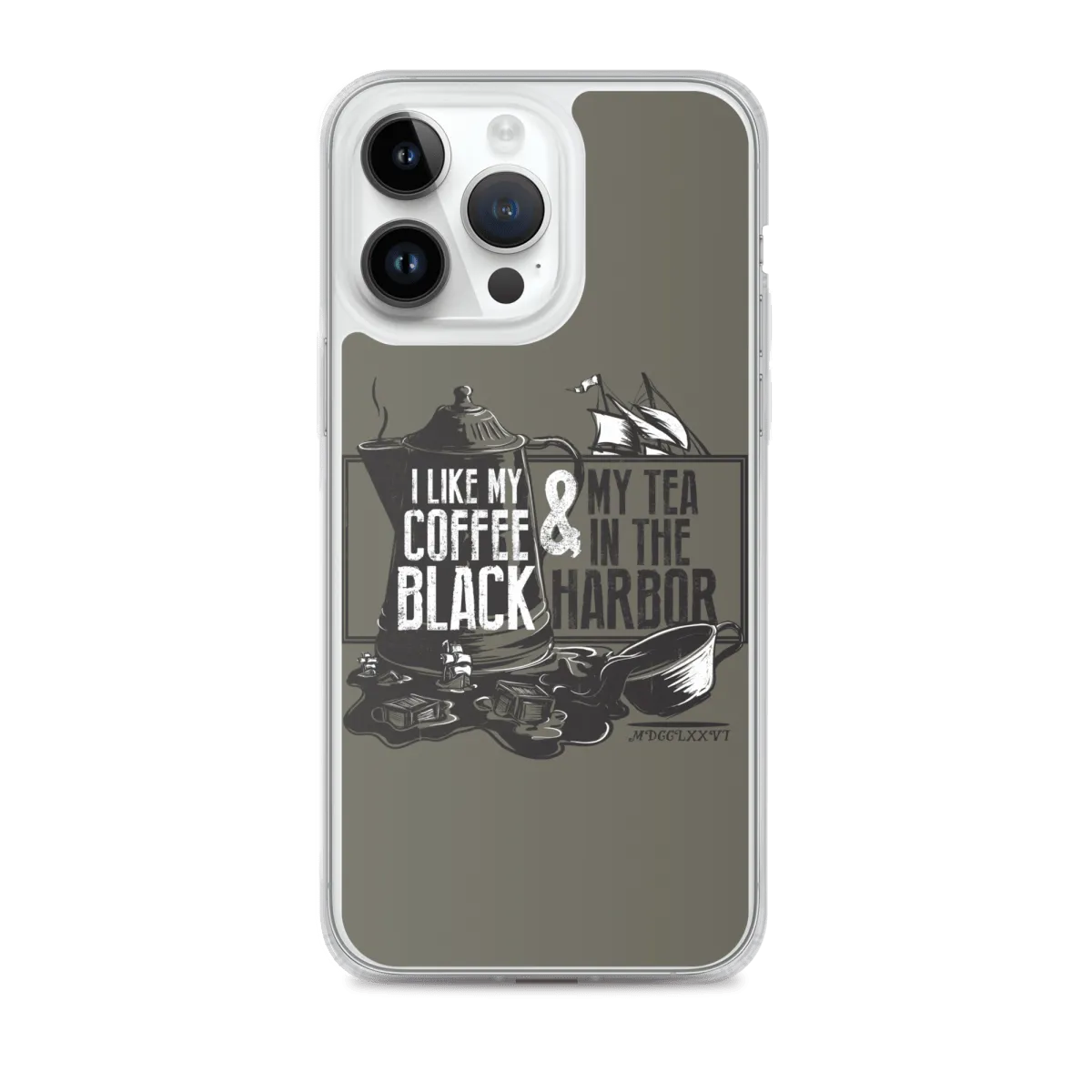 Tea In The Harbor iPhone Case