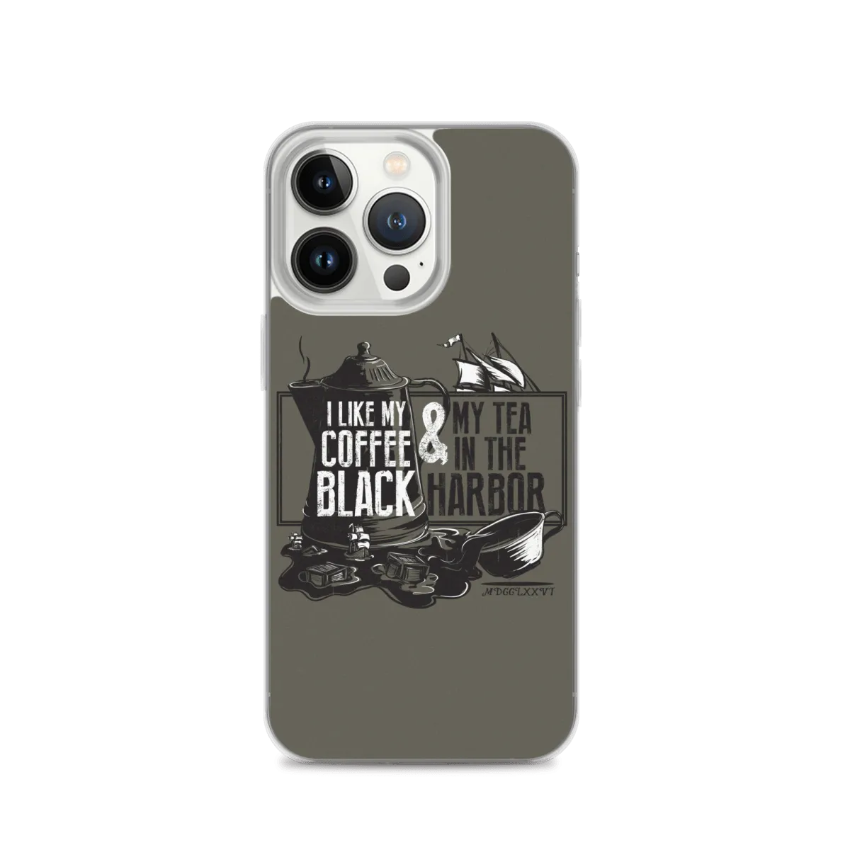 Tea In The Harbor iPhone Case