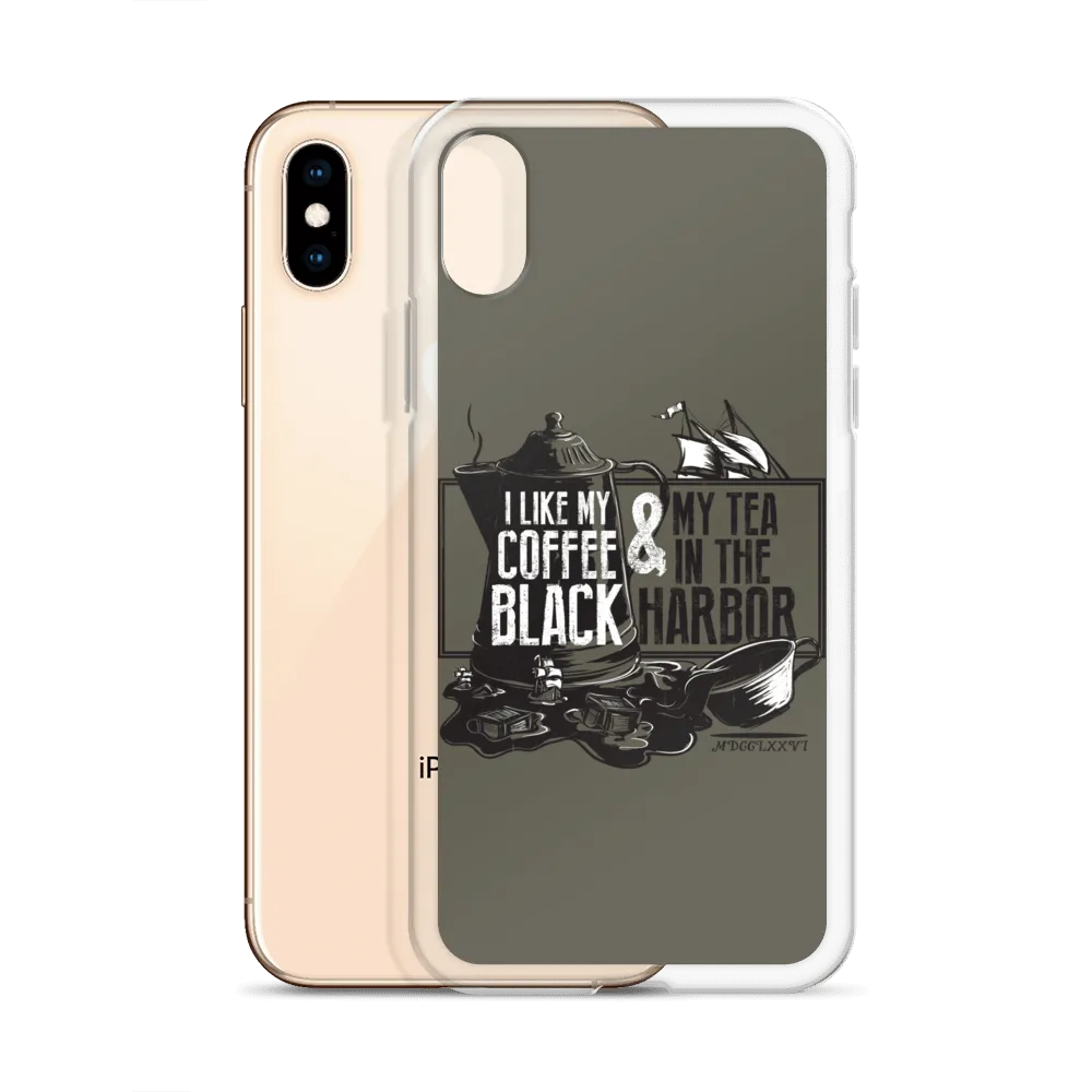 Tea In The Harbor iPhone Case