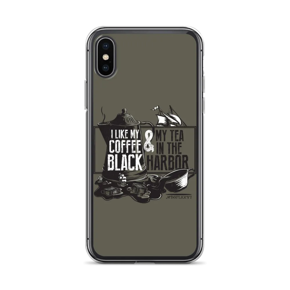 Tea In The Harbor iPhone Case