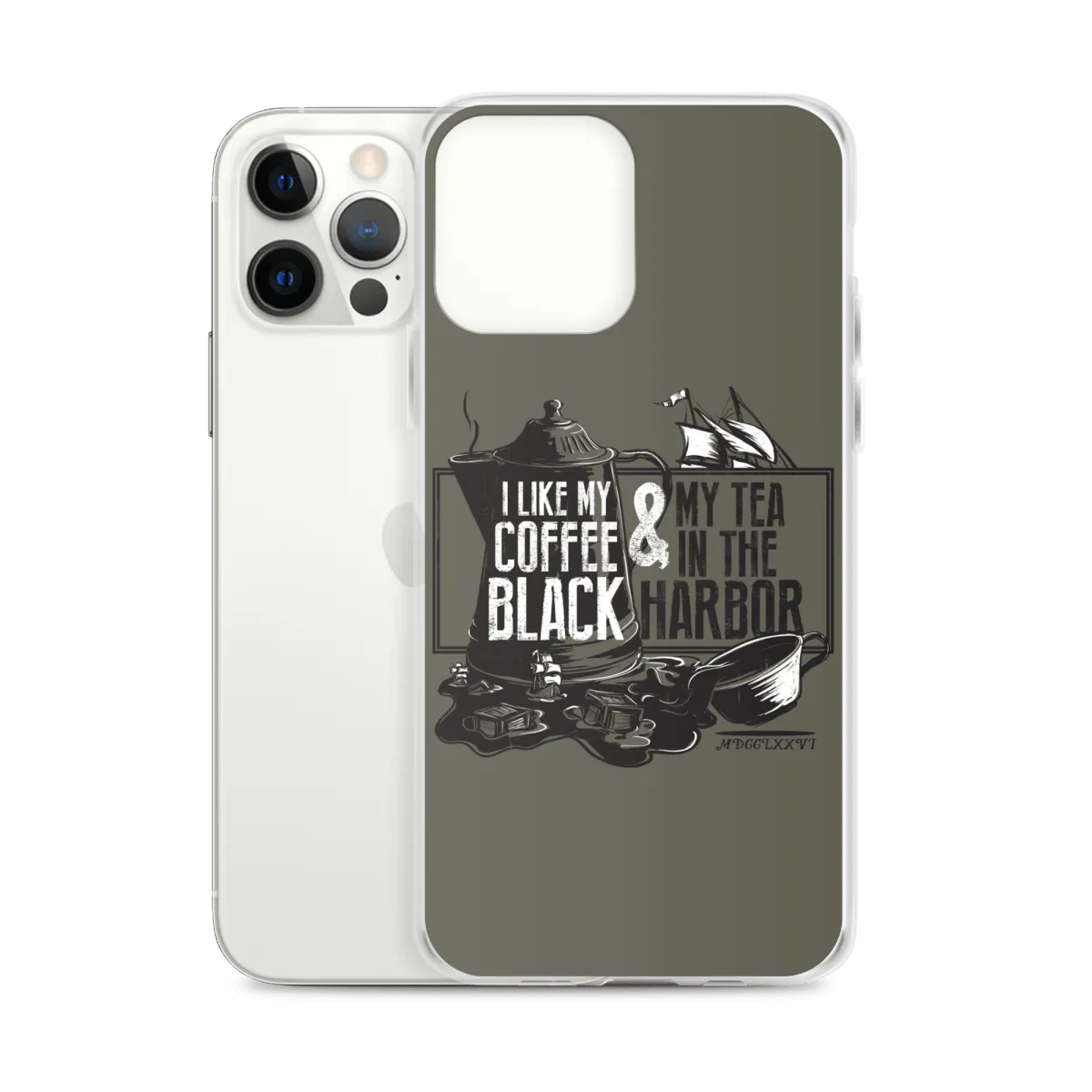 Tea In The Harbor iPhone Case