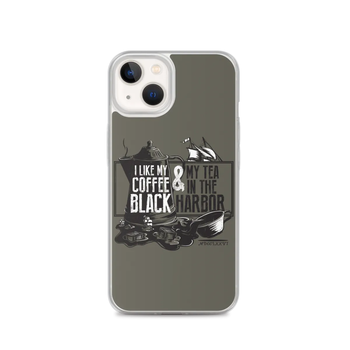 Tea In The Harbor iPhone Case