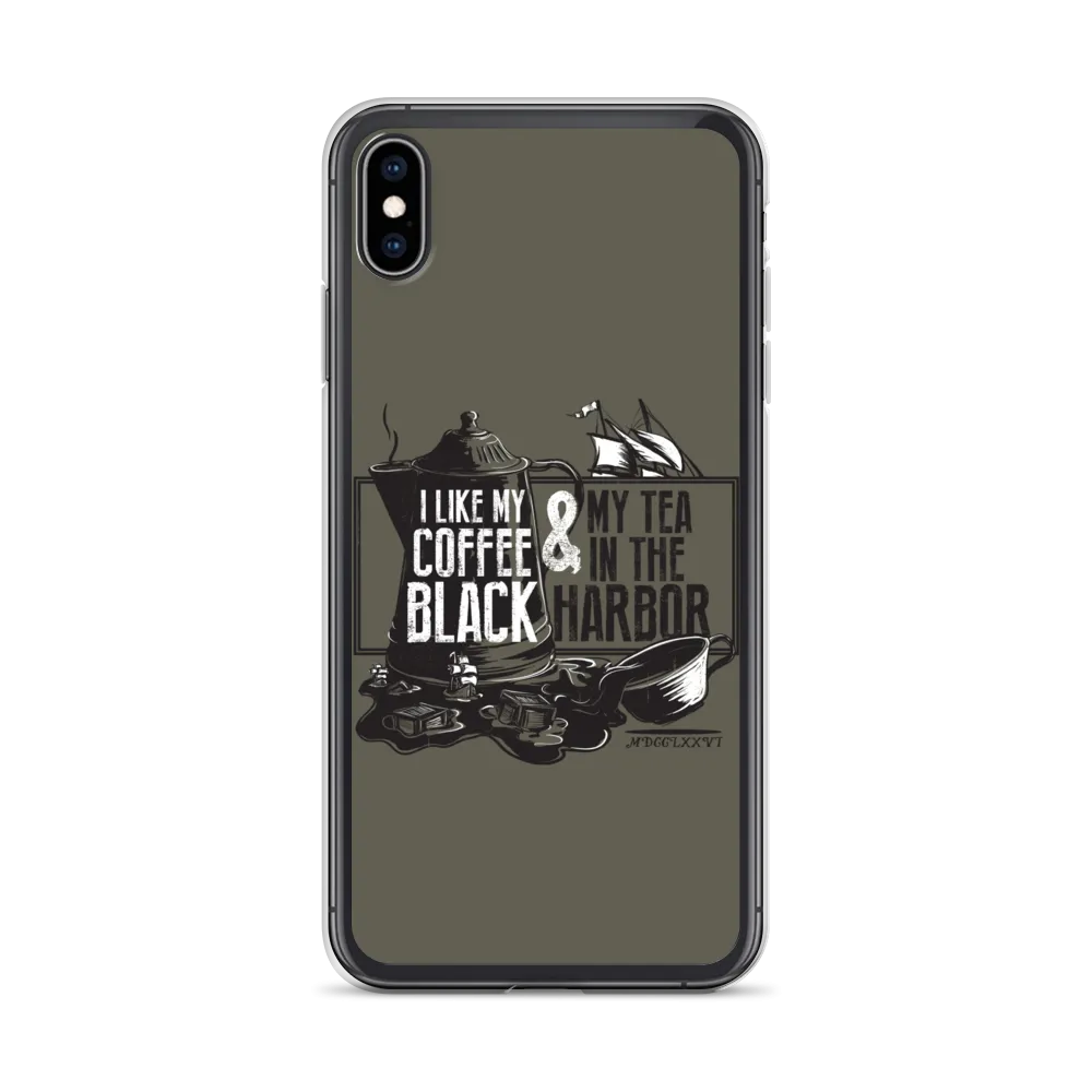 Tea In The Harbor iPhone Case