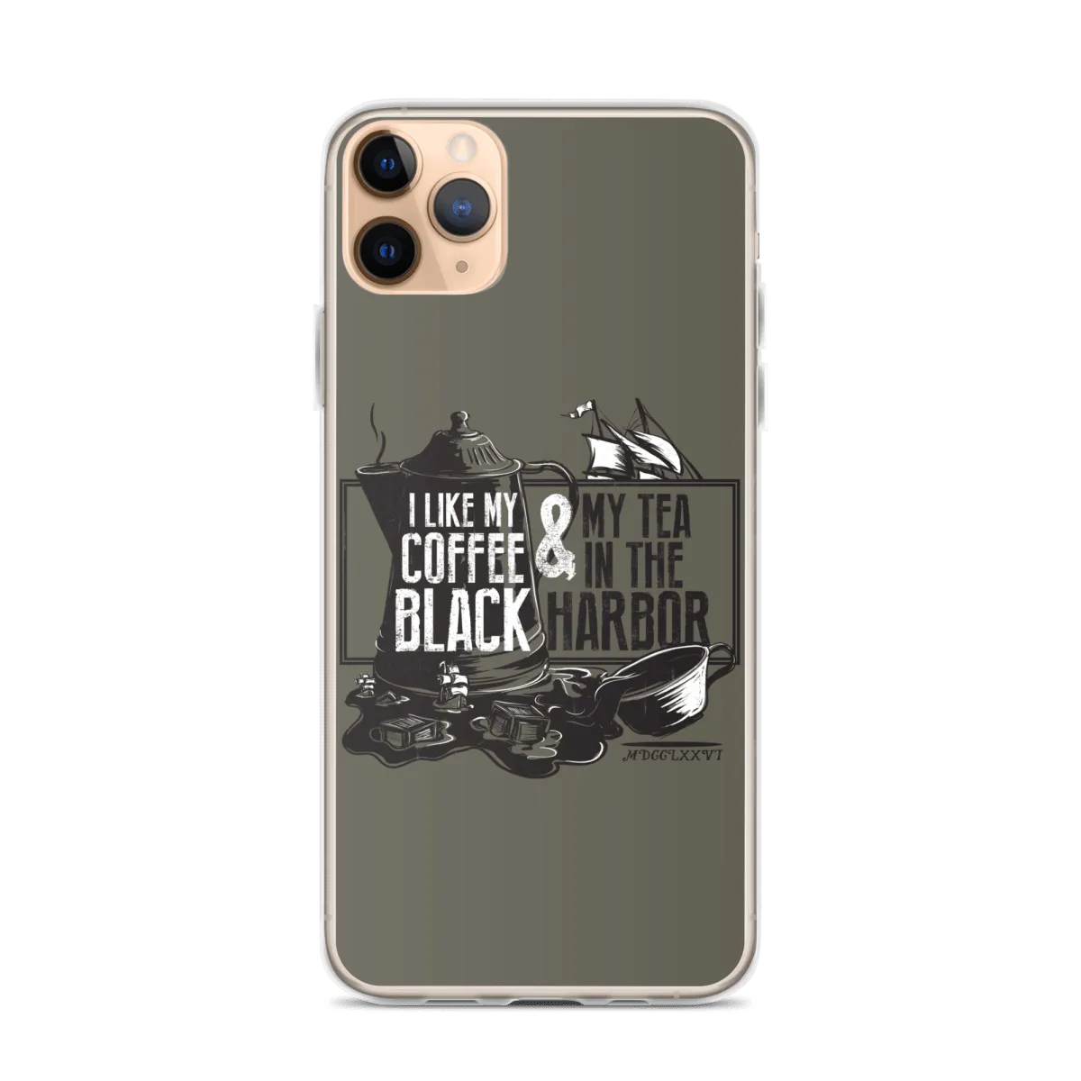 Tea In The Harbor iPhone Case