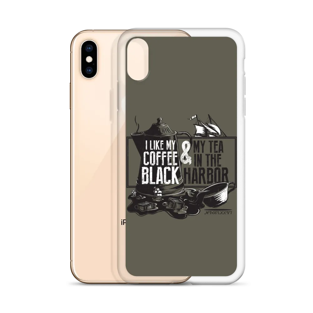 Tea In The Harbor iPhone Case