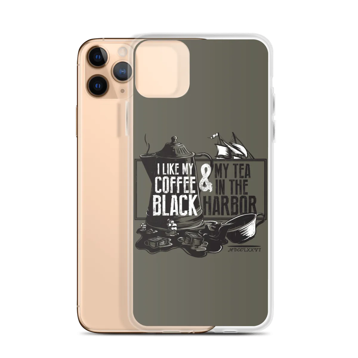 Tea In The Harbor iPhone Case
