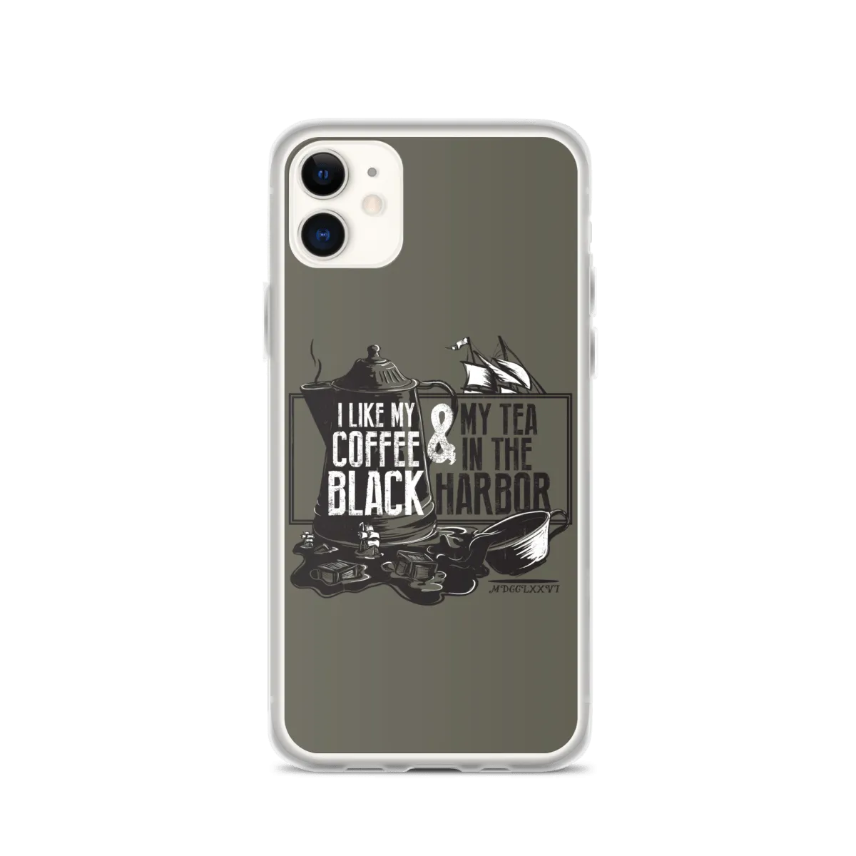 Tea In The Harbor iPhone Case