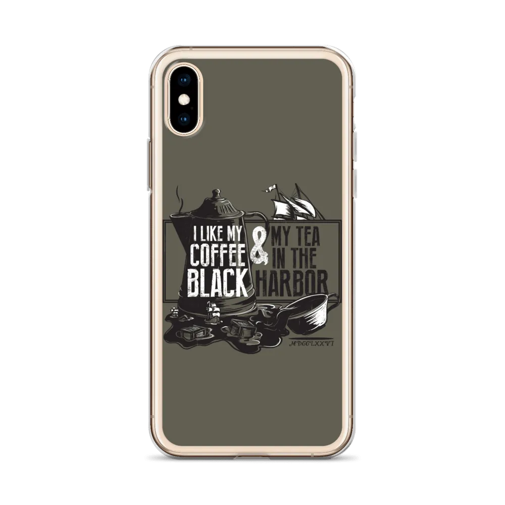 Tea In The Harbor iPhone Case