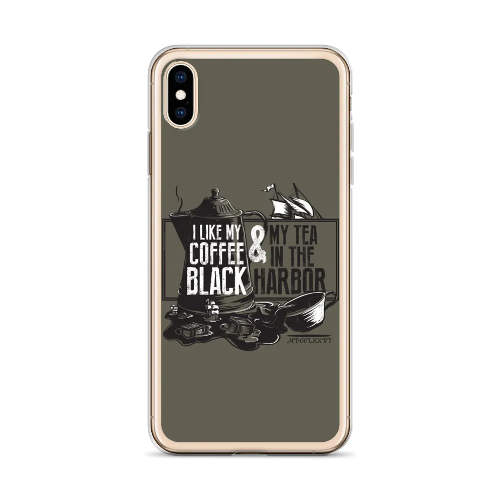 Tea In The Harbor iPhone Case