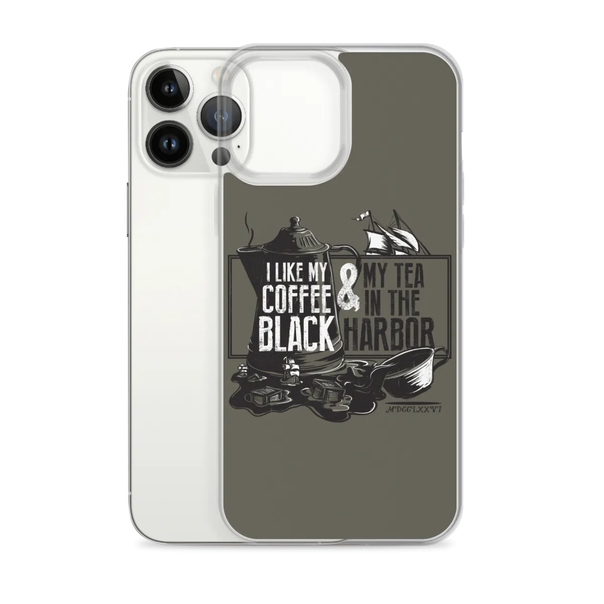 Tea In The Harbor iPhone Case