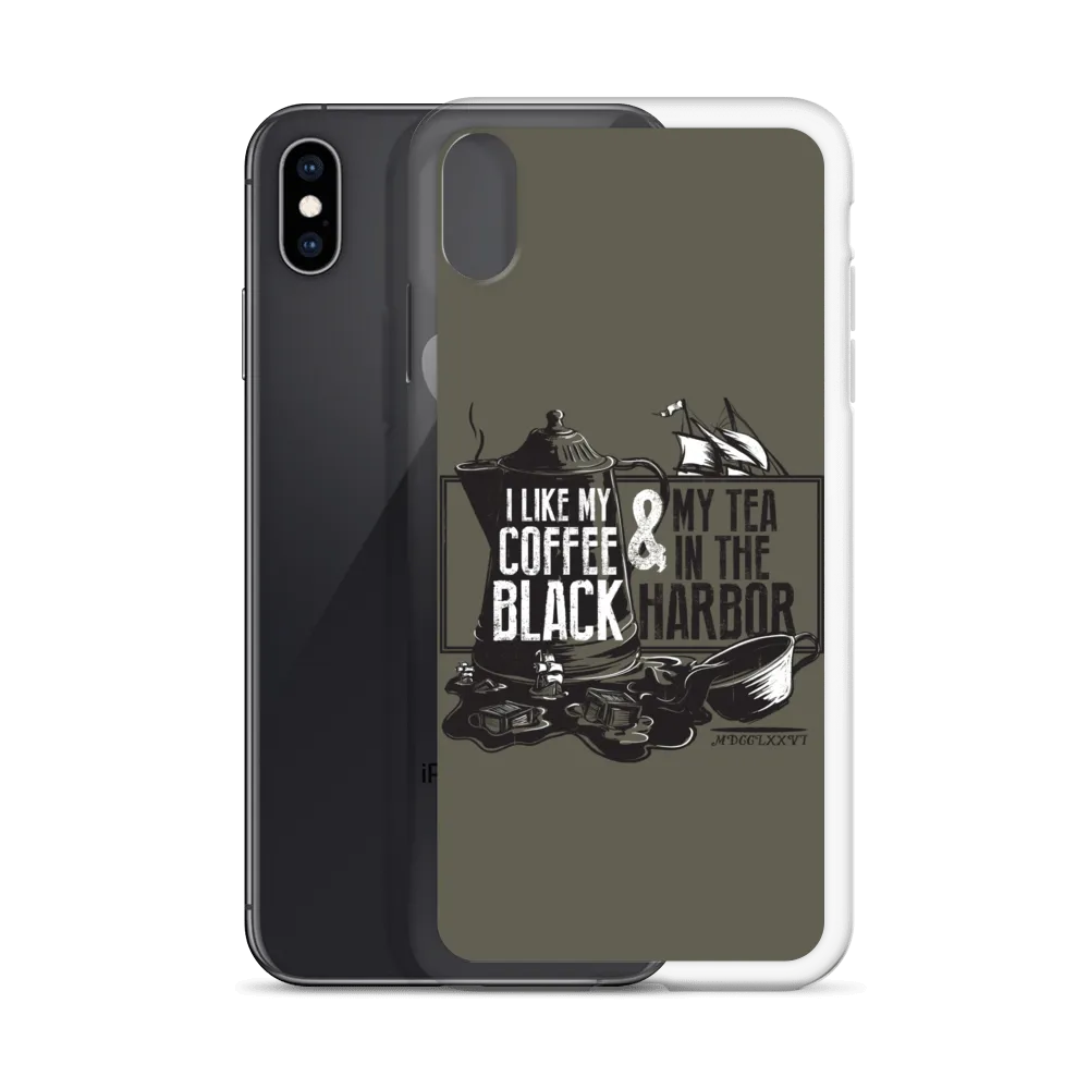 Tea In The Harbor iPhone Case