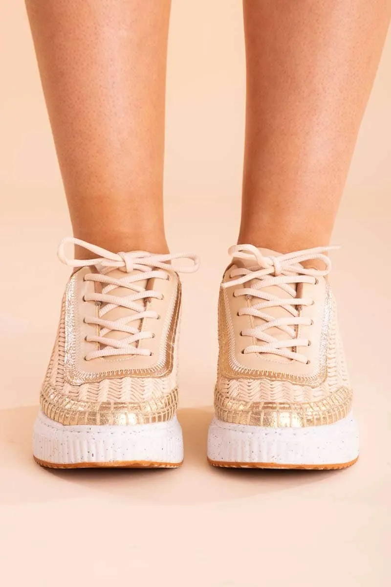 Teddy Sneaker Beige