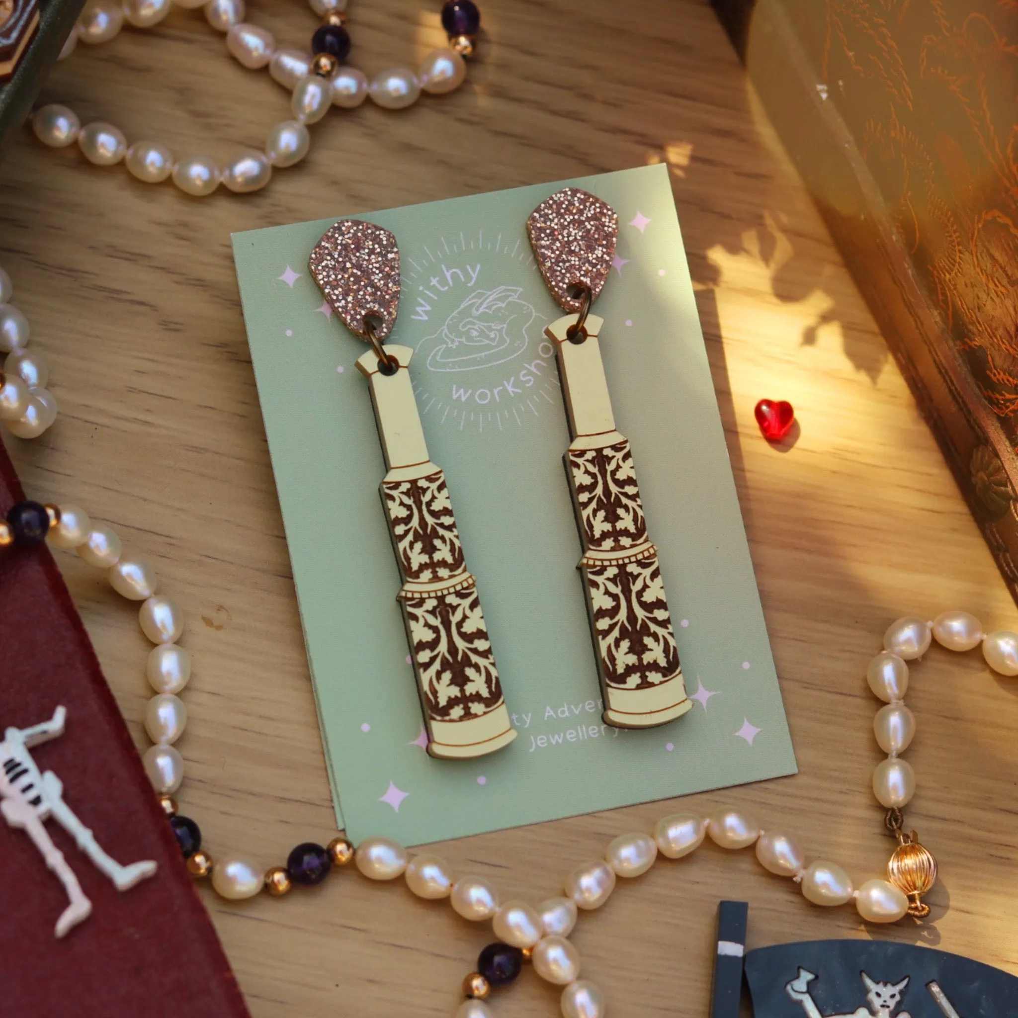 Telescope Earrings