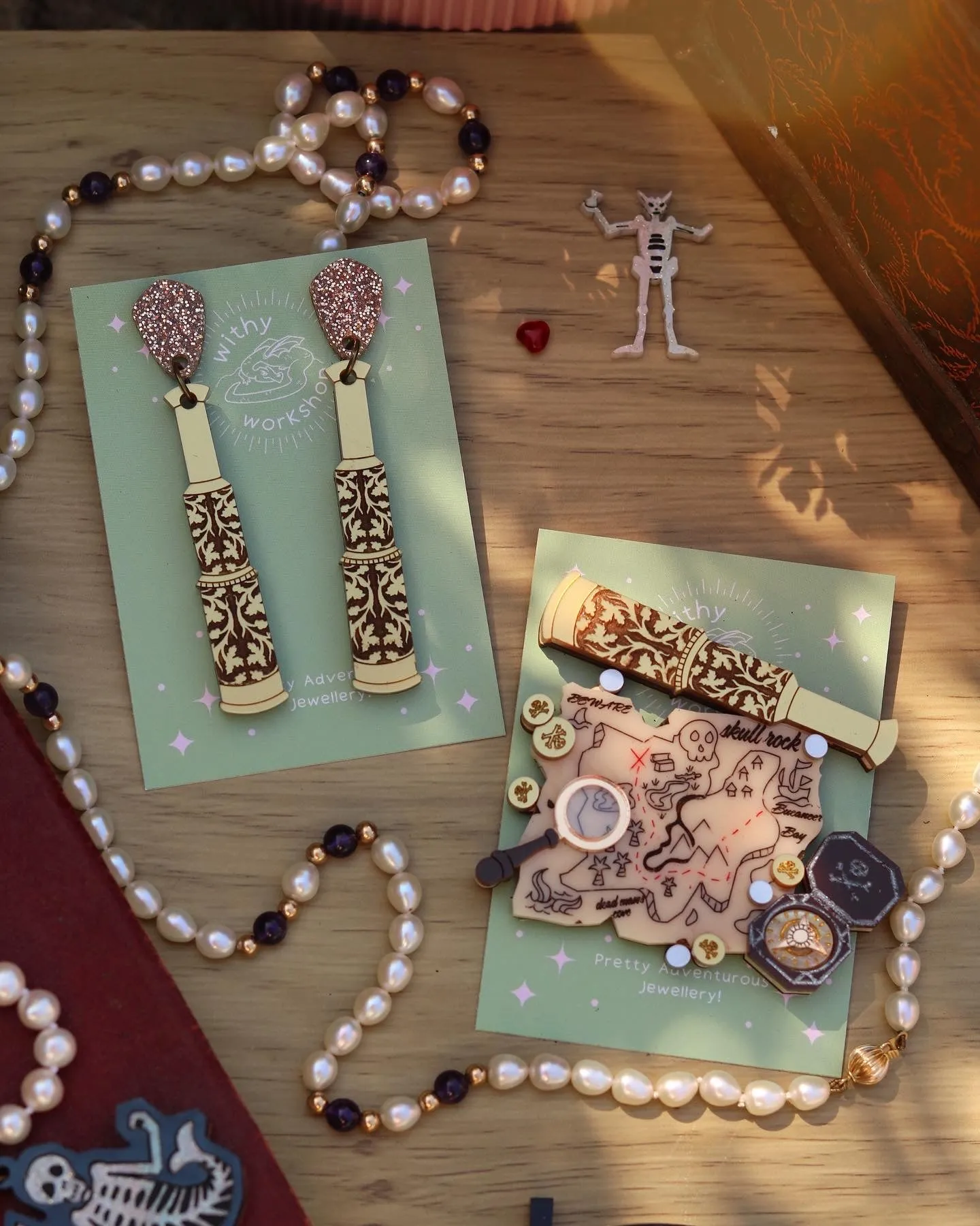 Telescope Earrings