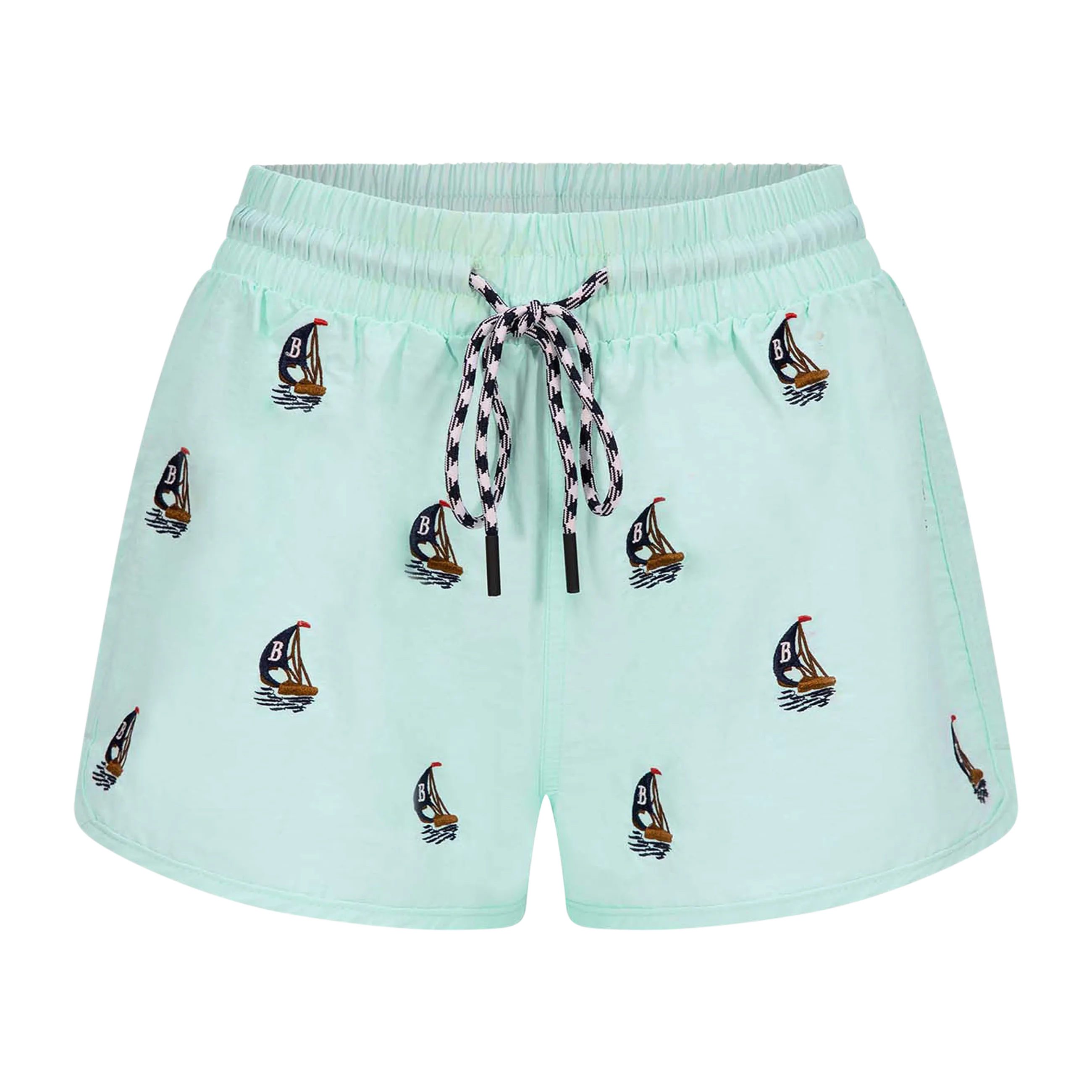 THE WOMEN'S CLASSIC SWIM SHORTS- POWDER BLUE