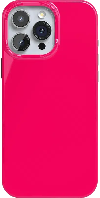 Think Pink | Solid Neon Pink Case