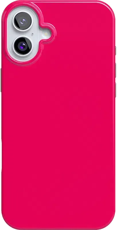 Think Pink | Solid Neon Pink Case