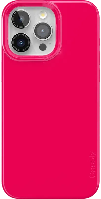 Think Pink | Solid Neon Pink Case
