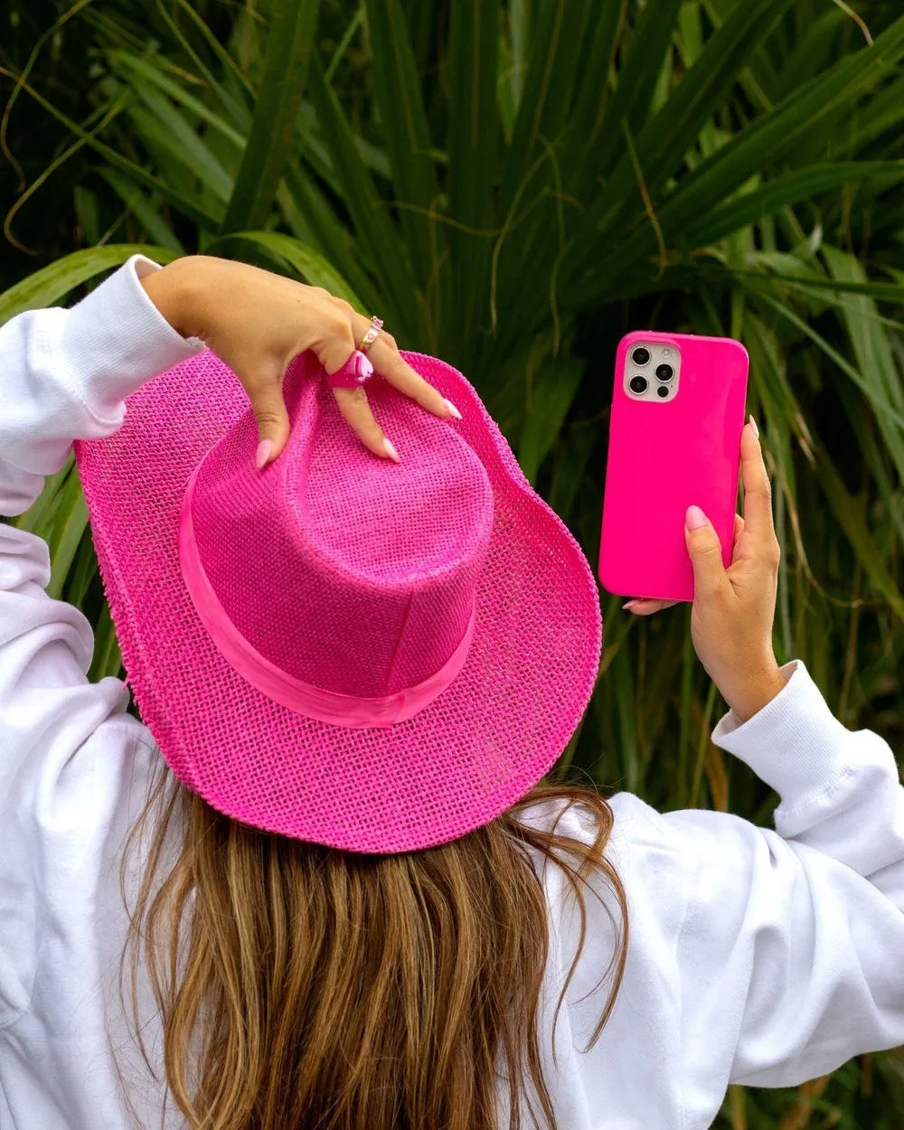 Think Pink | Solid Neon Pink Case
