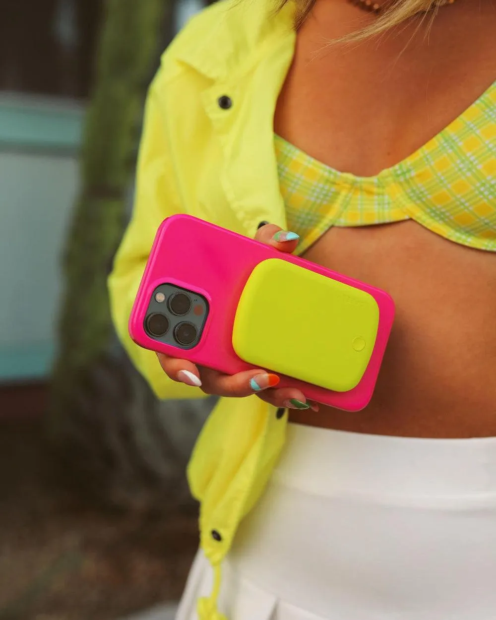 Think Pink | Solid Neon Pink Case