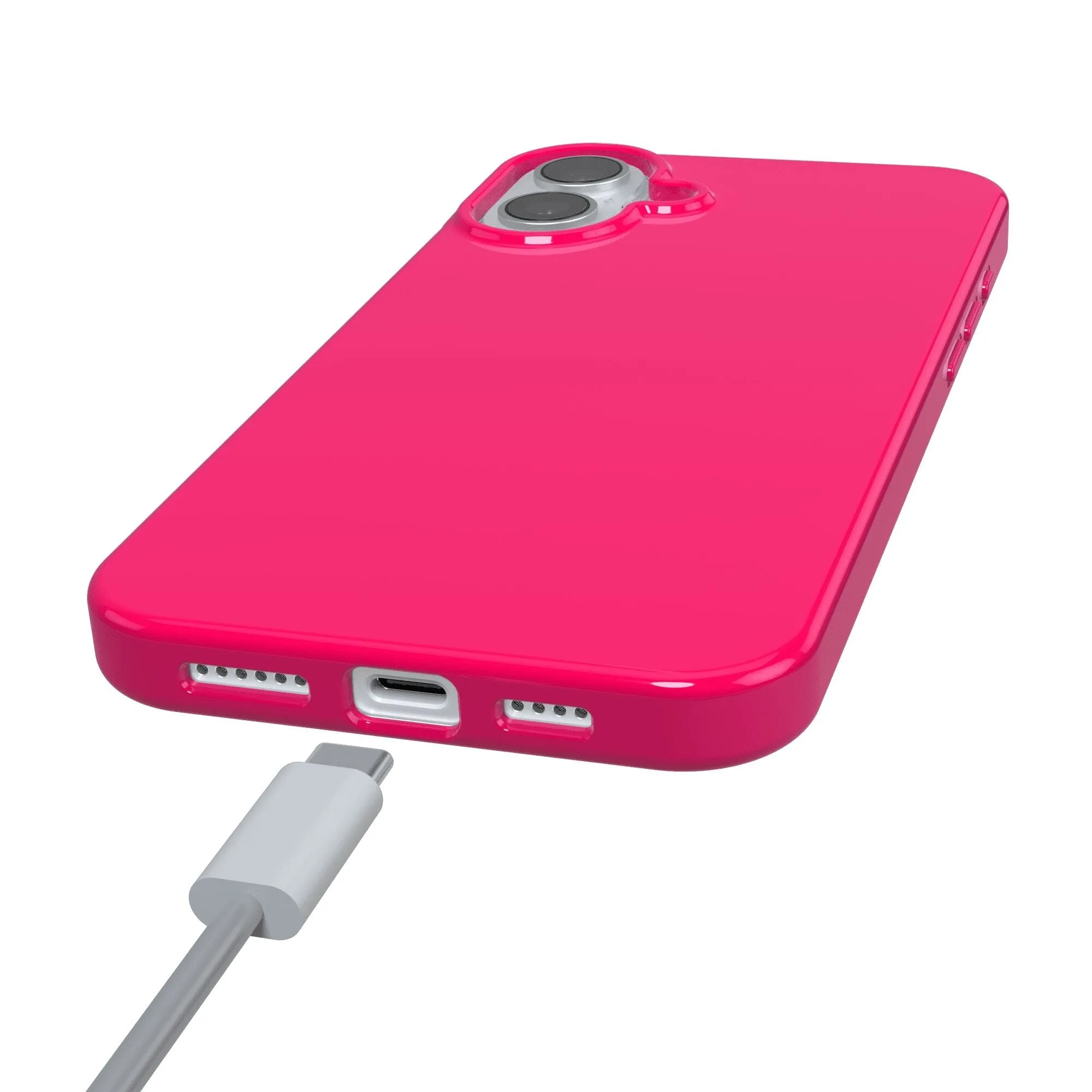 Think Pink | Solid Neon Pink Case