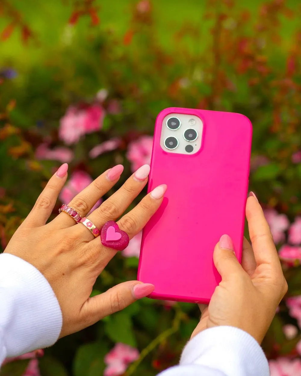 Think Pink | Solid Neon Pink Case