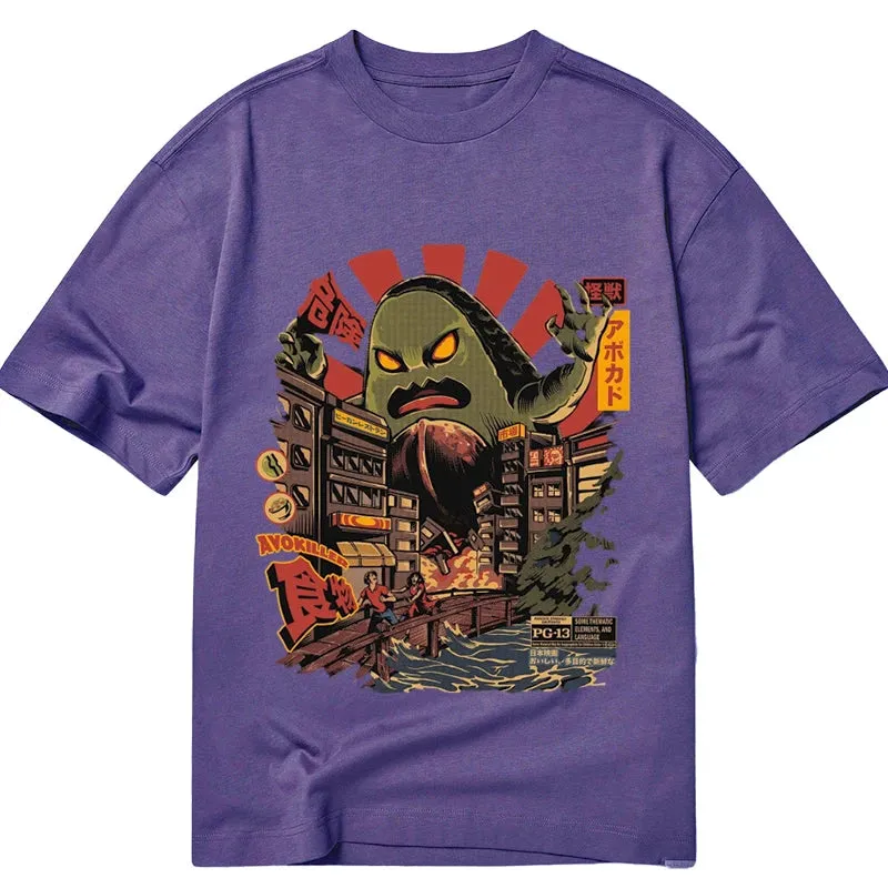 Tokyo-Tiger Avocado Kaiju Japanese Classic T-Shirt