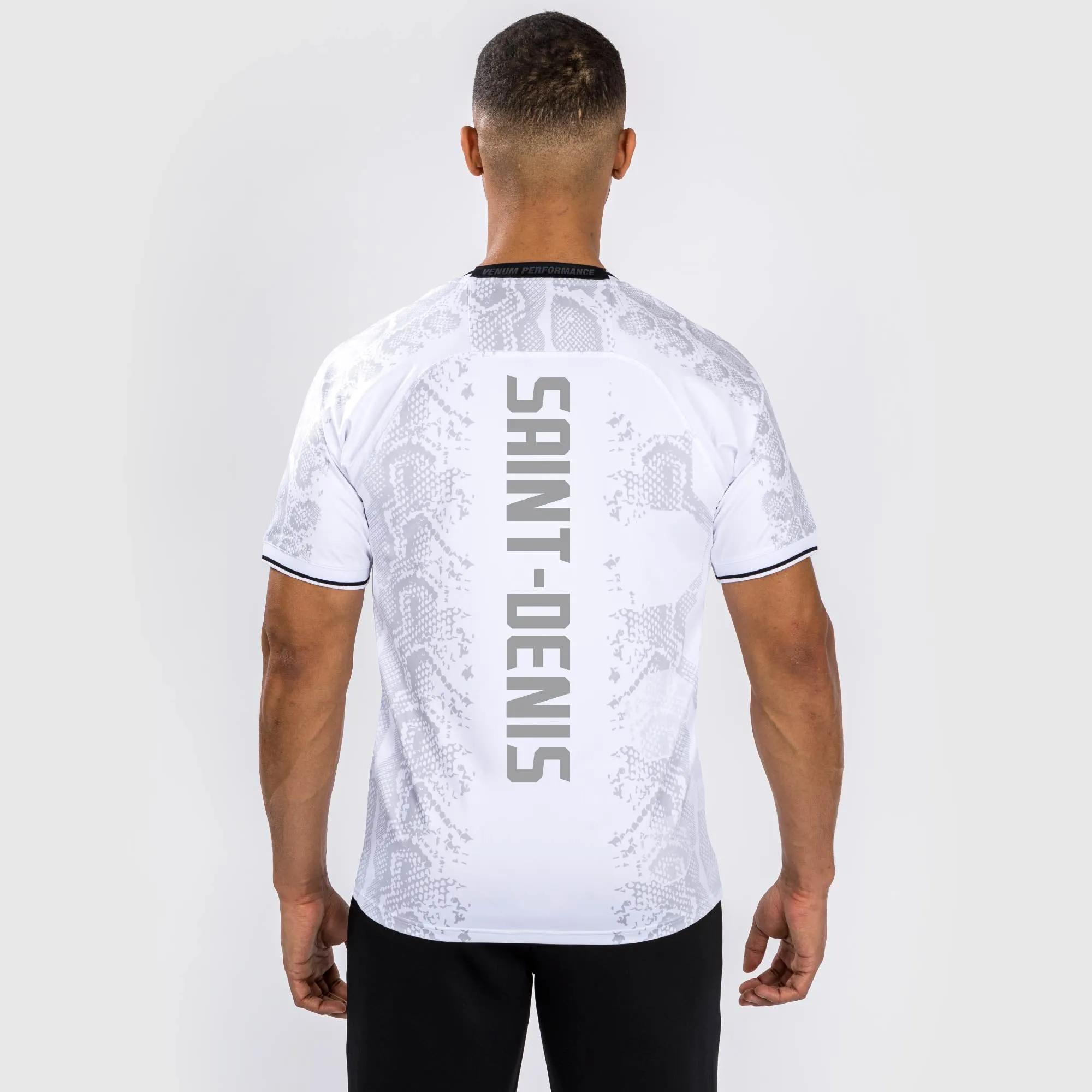 UFC Adrenaline by Venum Fighters Authentic Fight Night Women's Walkout Jersey - White - Benoit St-Denis