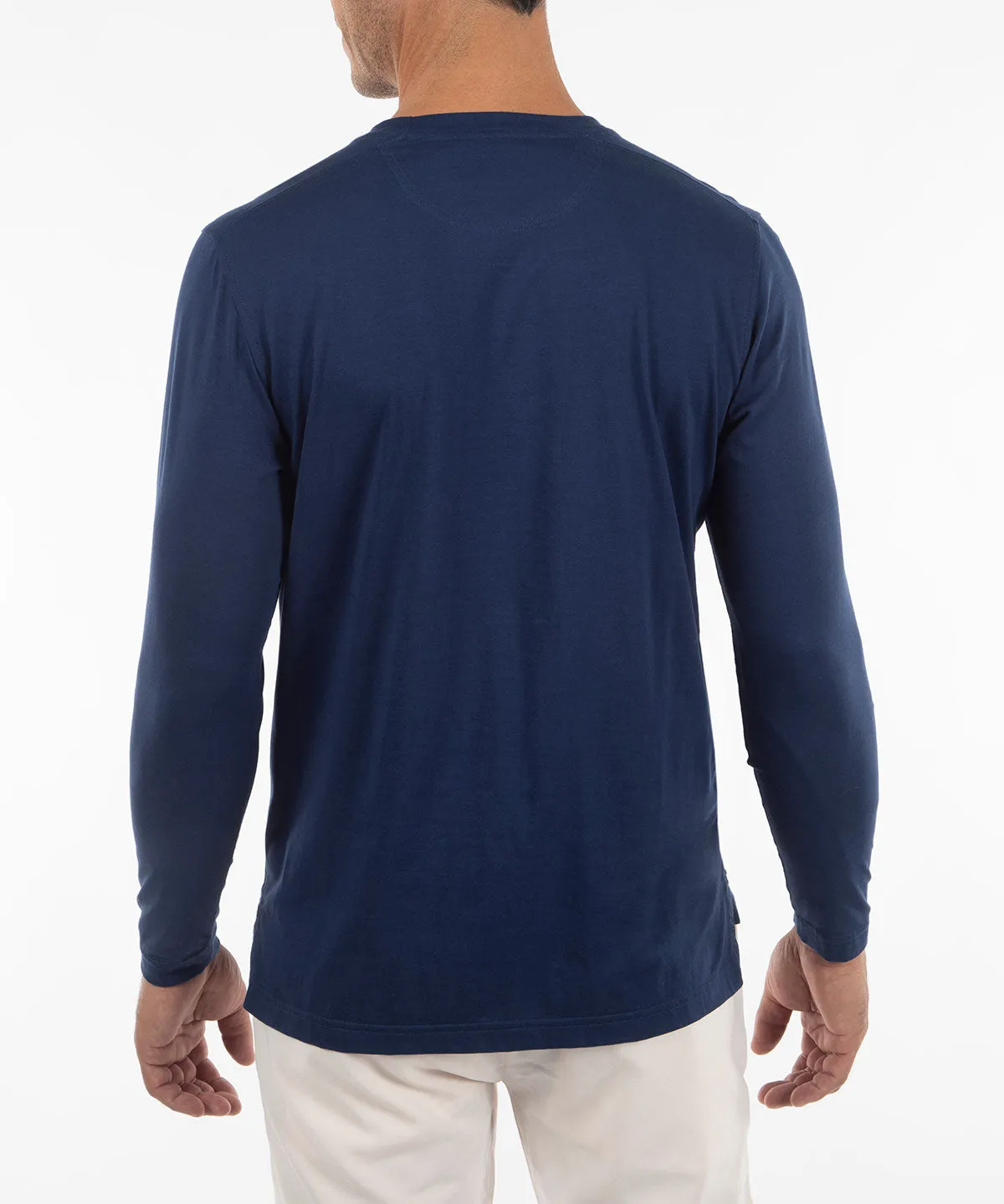 Ultra-Light Peruvian Cotton Long-Sleeve Tee