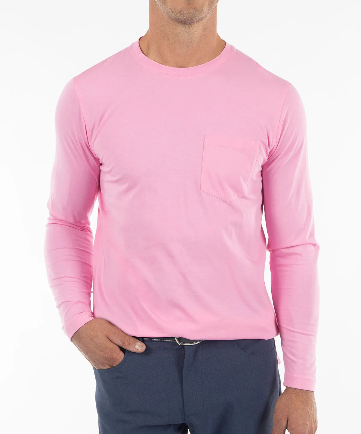 Ultra-Light Peruvian Cotton Long-Sleeve Tee