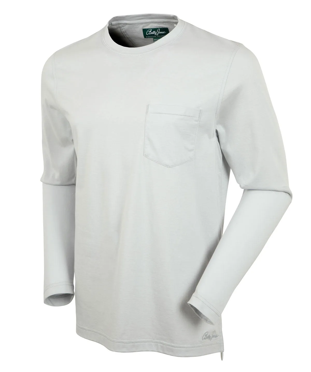 Ultra-Light Peruvian Cotton Long-Sleeve Tee