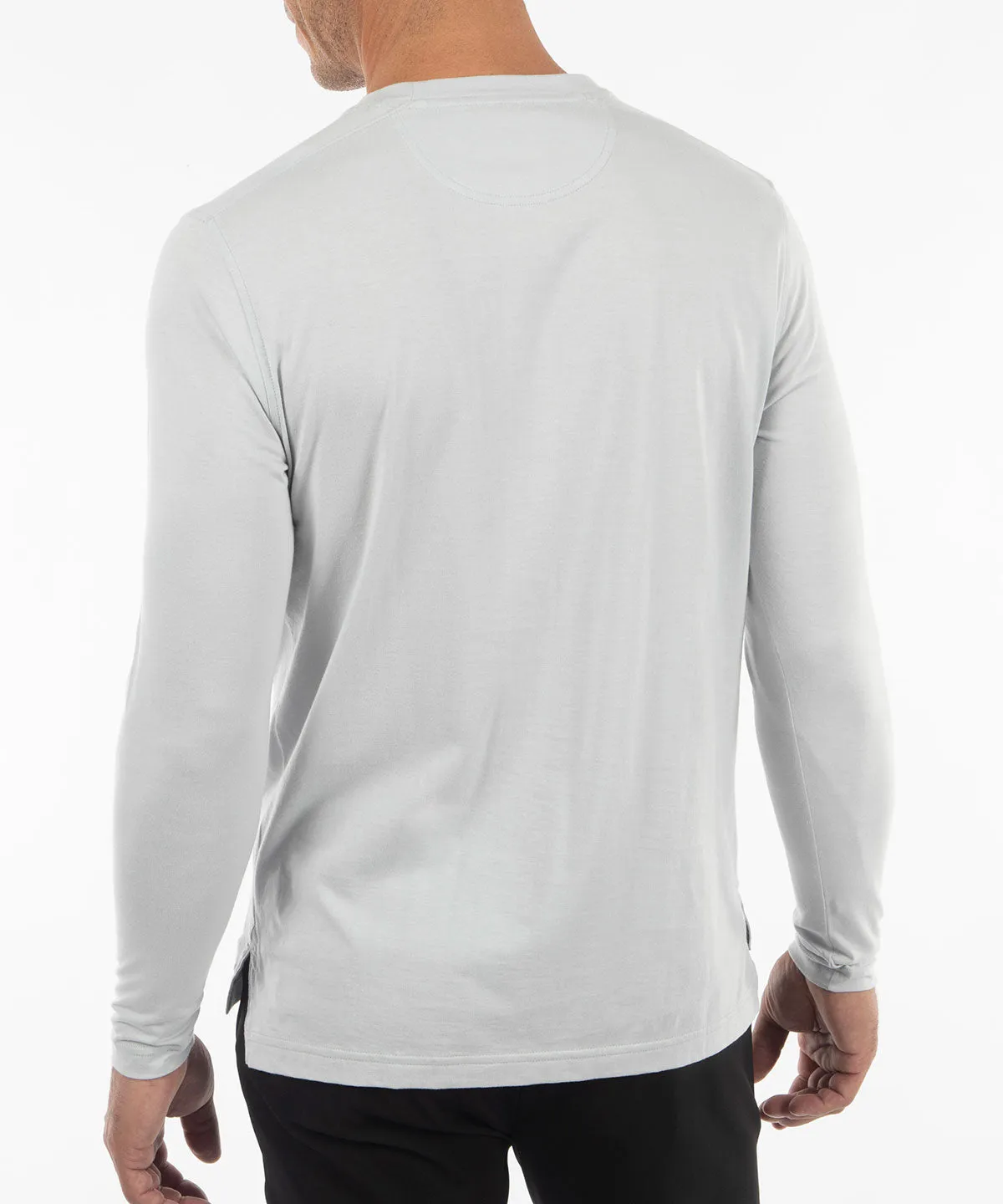 Ultra-Light Peruvian Cotton Long-Sleeve Tee