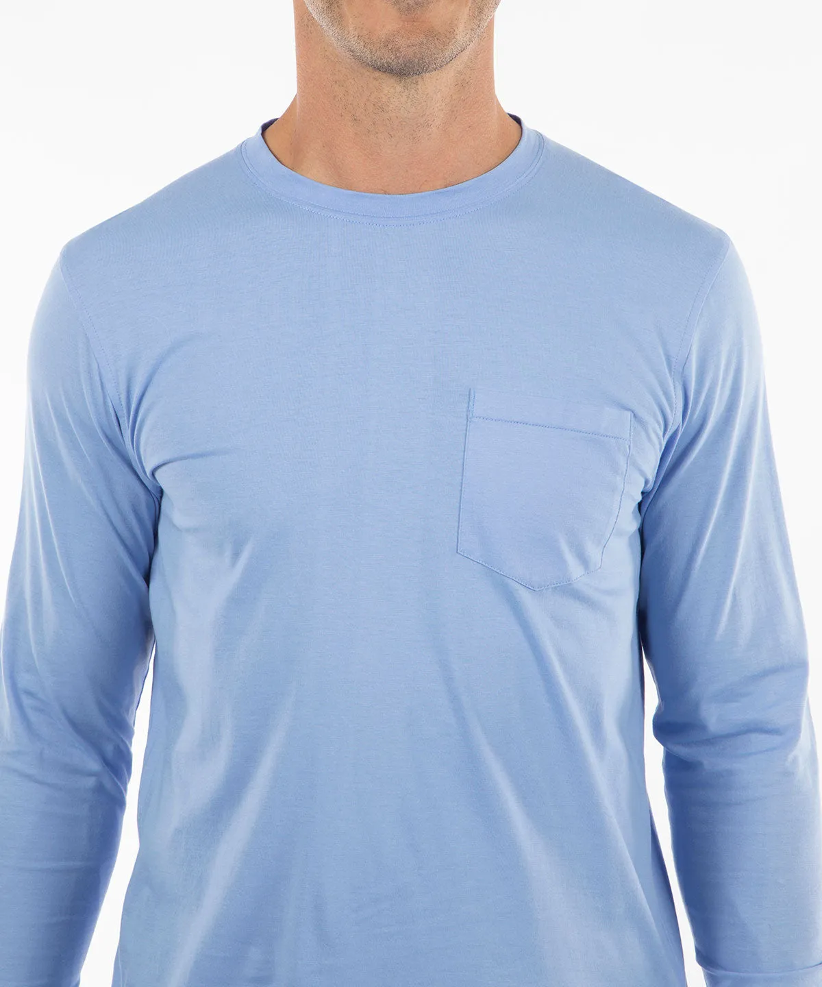 Ultra-Light Peruvian Cotton Long-Sleeve Tee
