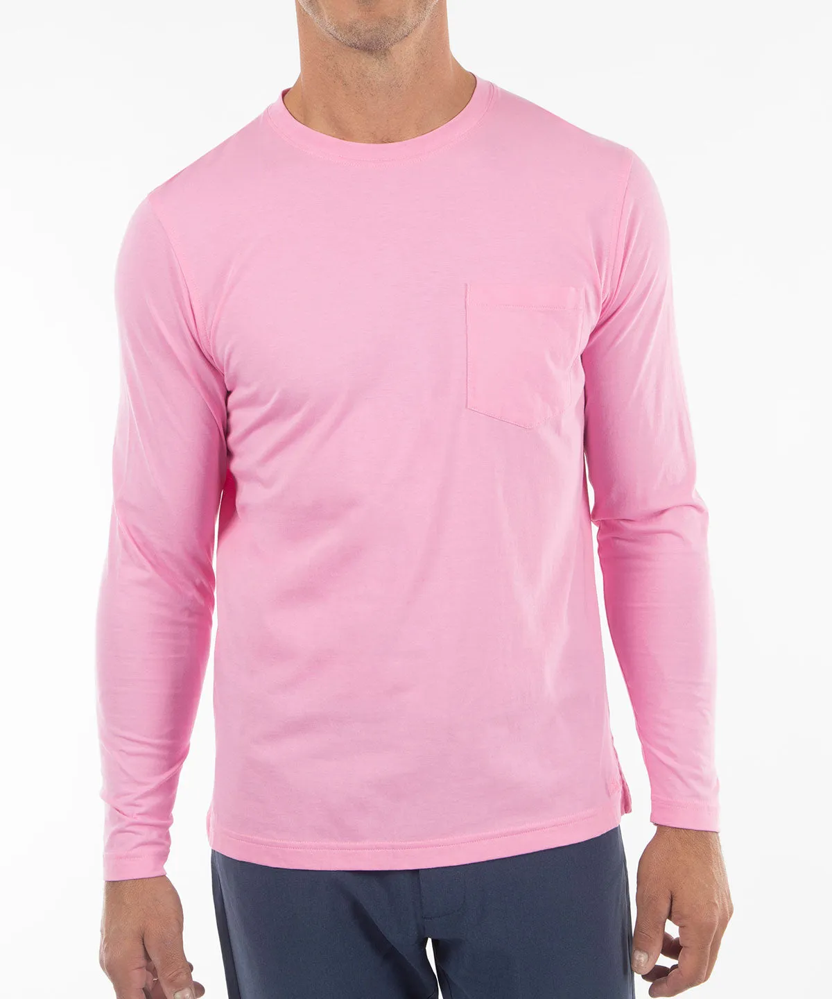 Ultra-Light Peruvian Cotton Long-Sleeve Tee