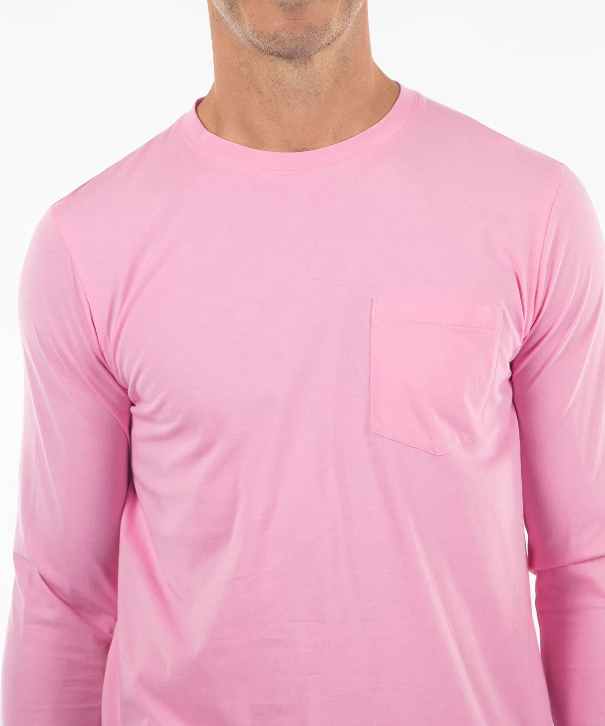 Ultra-Light Peruvian Cotton Long-Sleeve Tee