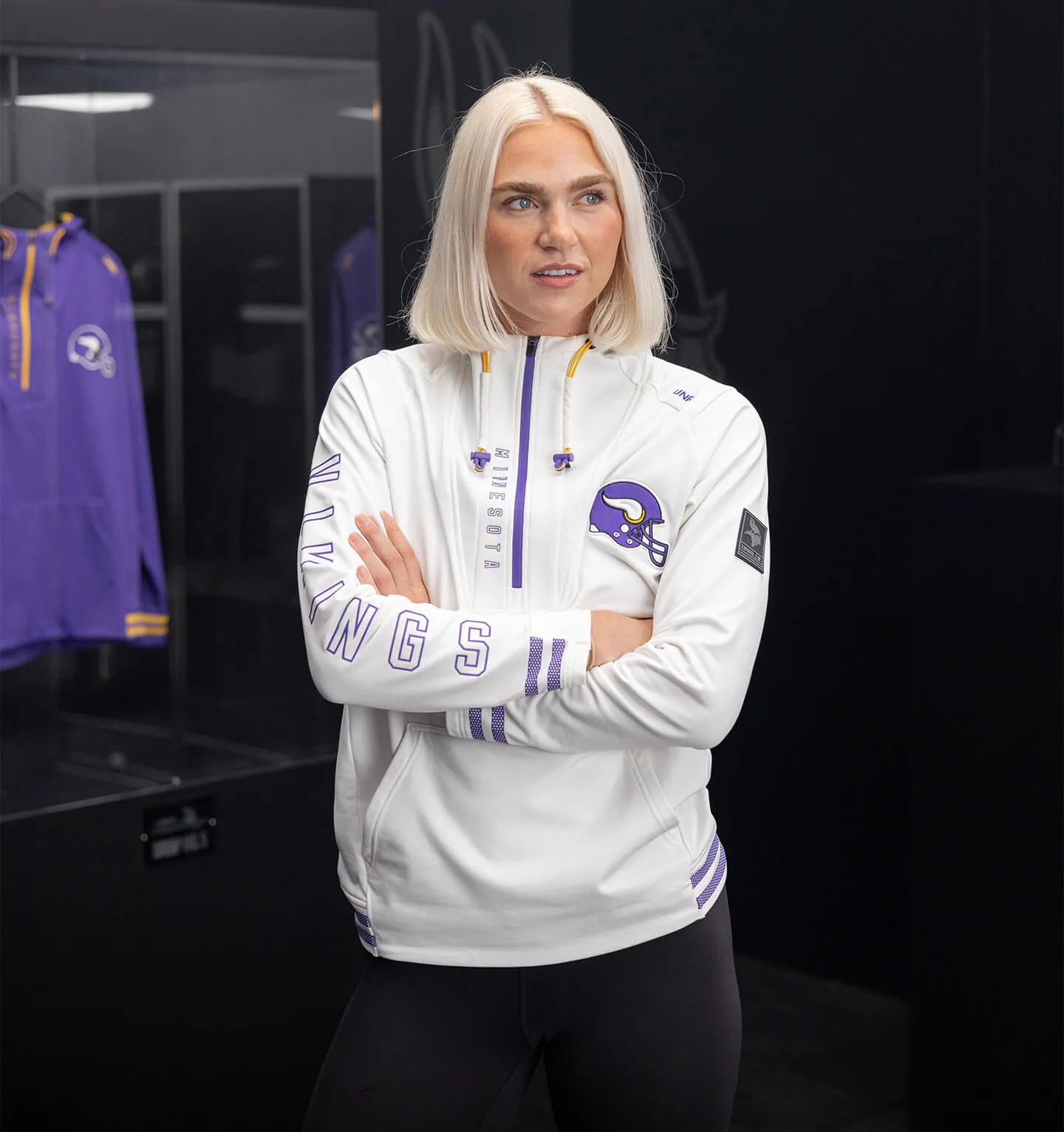 UNRL x Minnesota Vikings Crossover Half-Zip No. 5