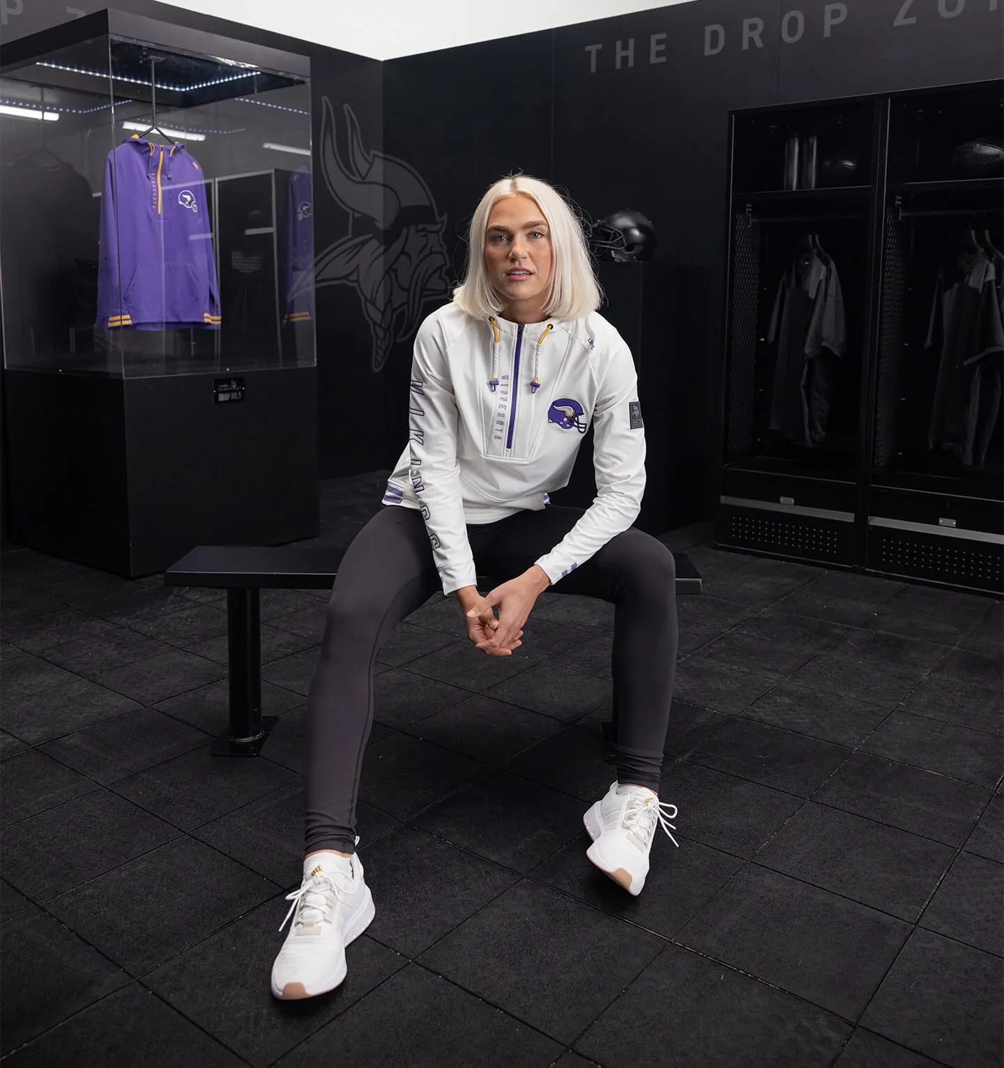 UNRL x Minnesota Vikings Crossover Half-Zip No. 5