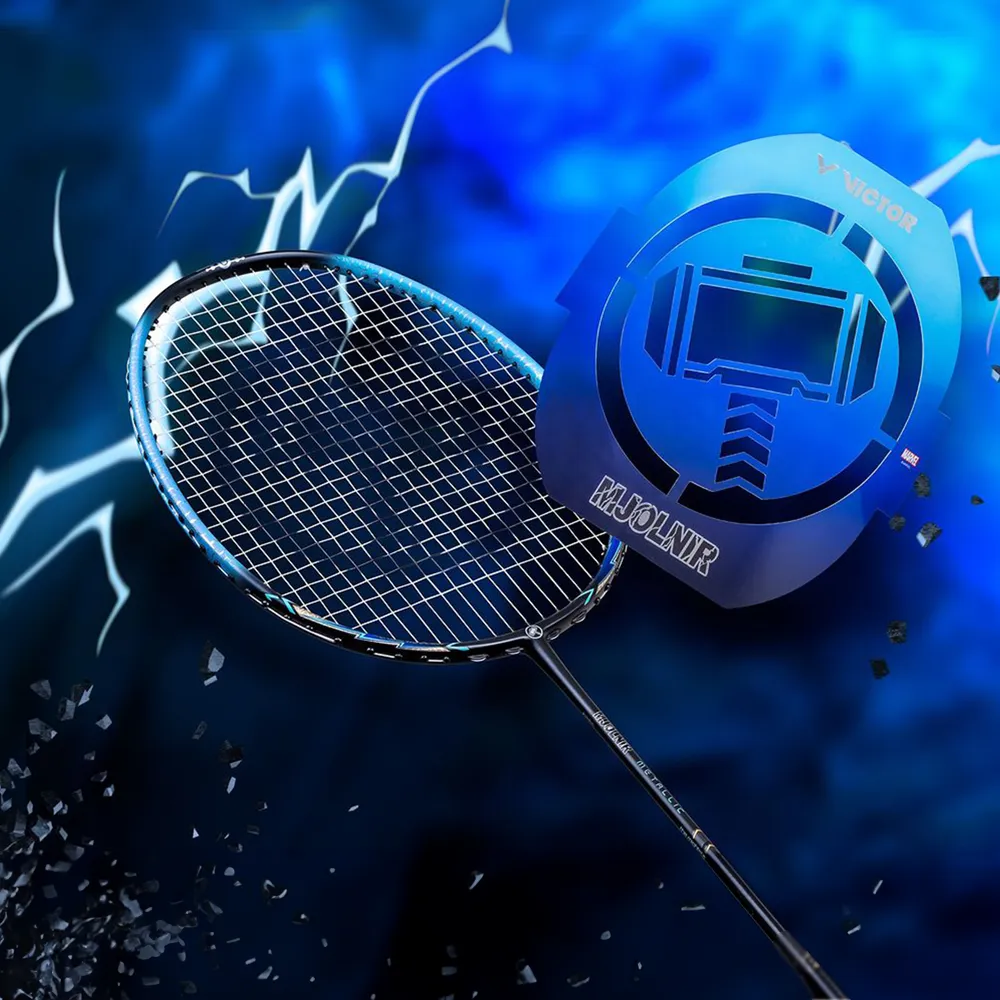 Victor x Marvel Thor Mjolnir Racket (MJOLNIR-METALLIC)