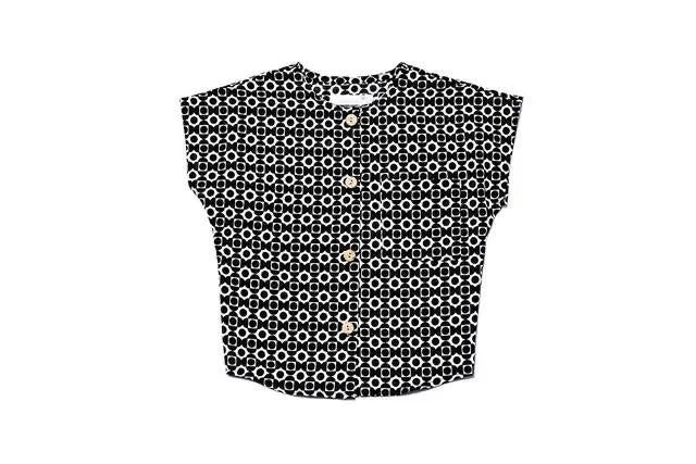 Zizi monochrome top